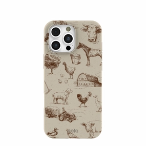 Matte Surface Protective Edge London Fog Barn and Field iPhone 16 Pro Max Case