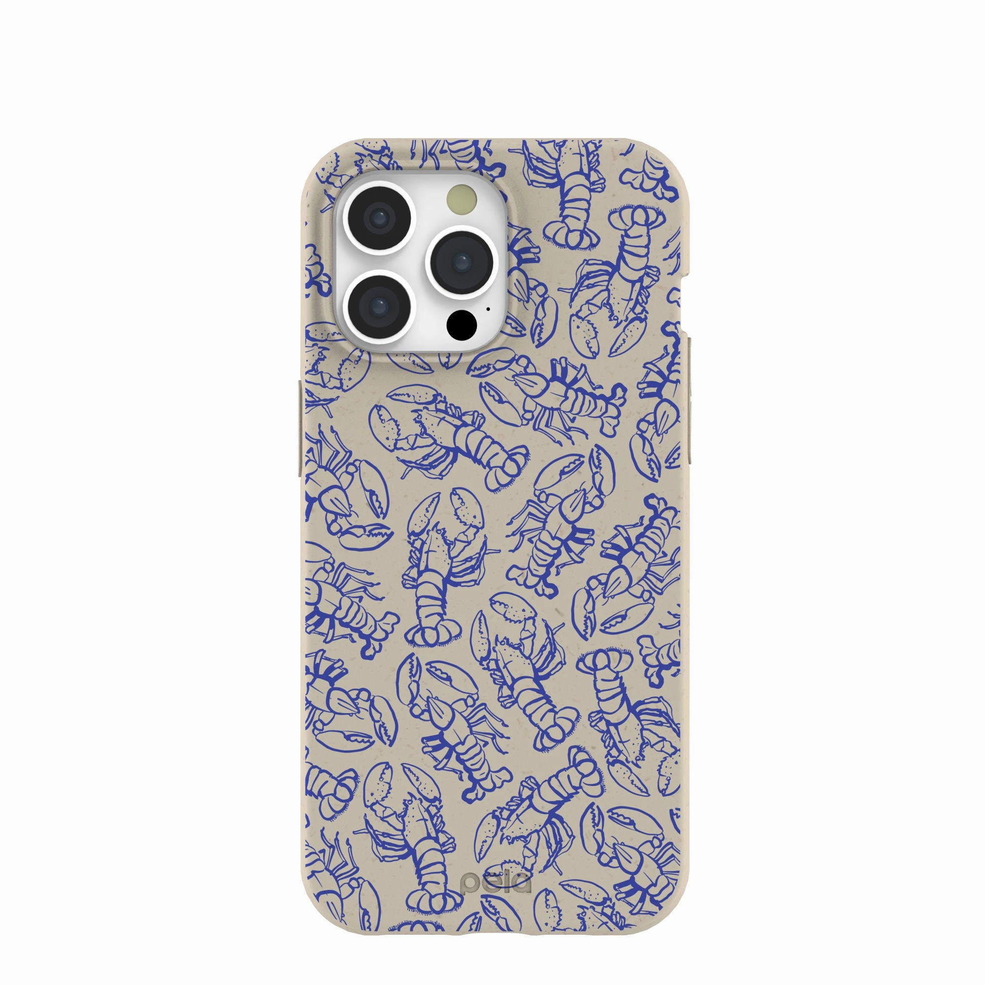 London Fog Blue Lobster iPhone 15 Pro Max Case Trendy Accessory easy installation