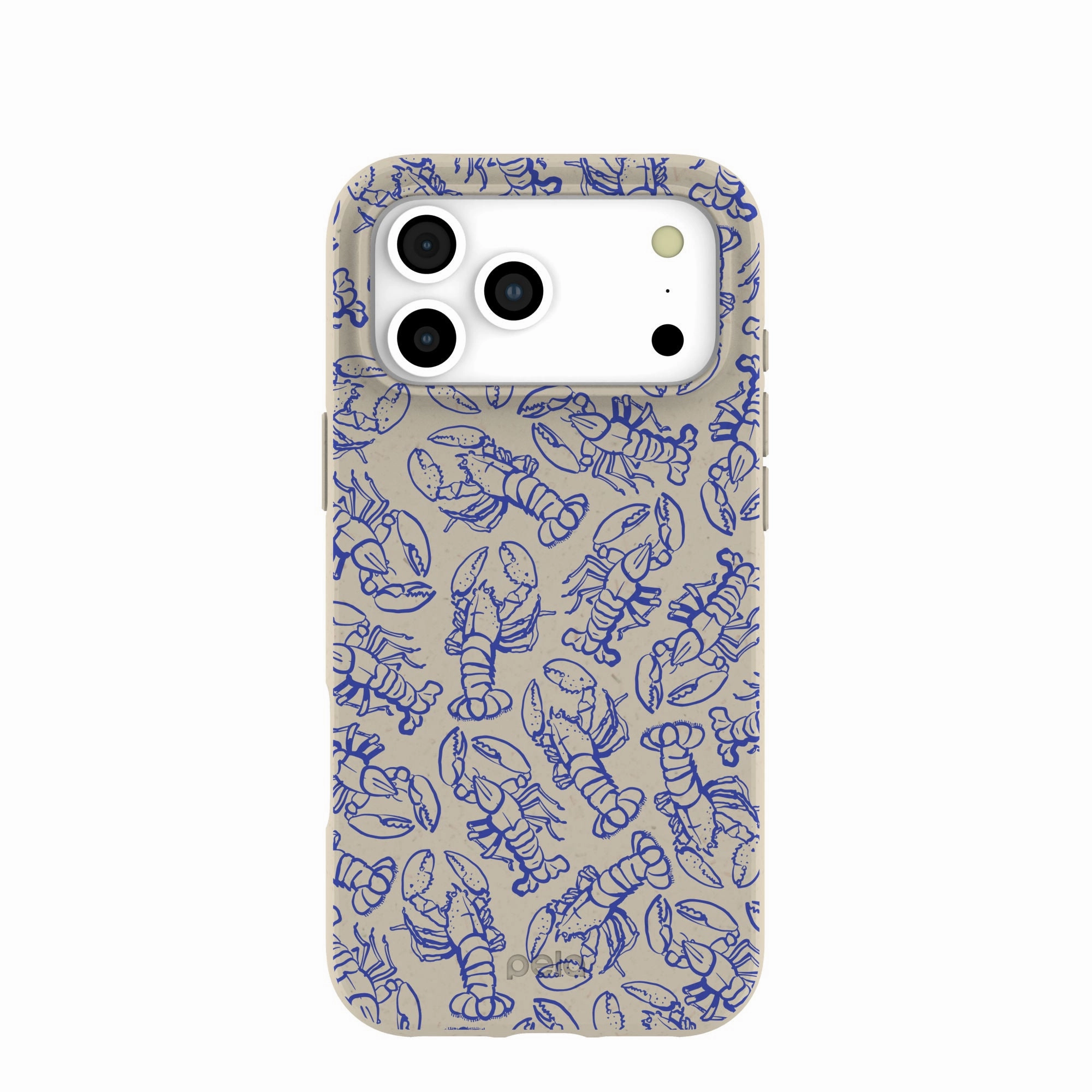 London Fog Blue Lobster iPhone 17 Pro Max Case Flexible Comfort