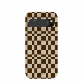 Smooth Craftsmanship London Fog Chestnut Checkers Google Pixel 9/9 Pro Case