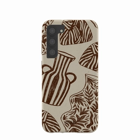 Flexible Comfort Hybrid Frame London Fog Clay Works Samsung Galaxy S23 (Plus) Case