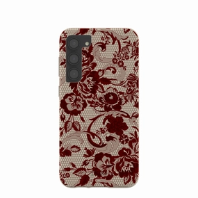 London Fog Crimson Veil Samsung Galaxy S23 (Plus) Case Tough Grip