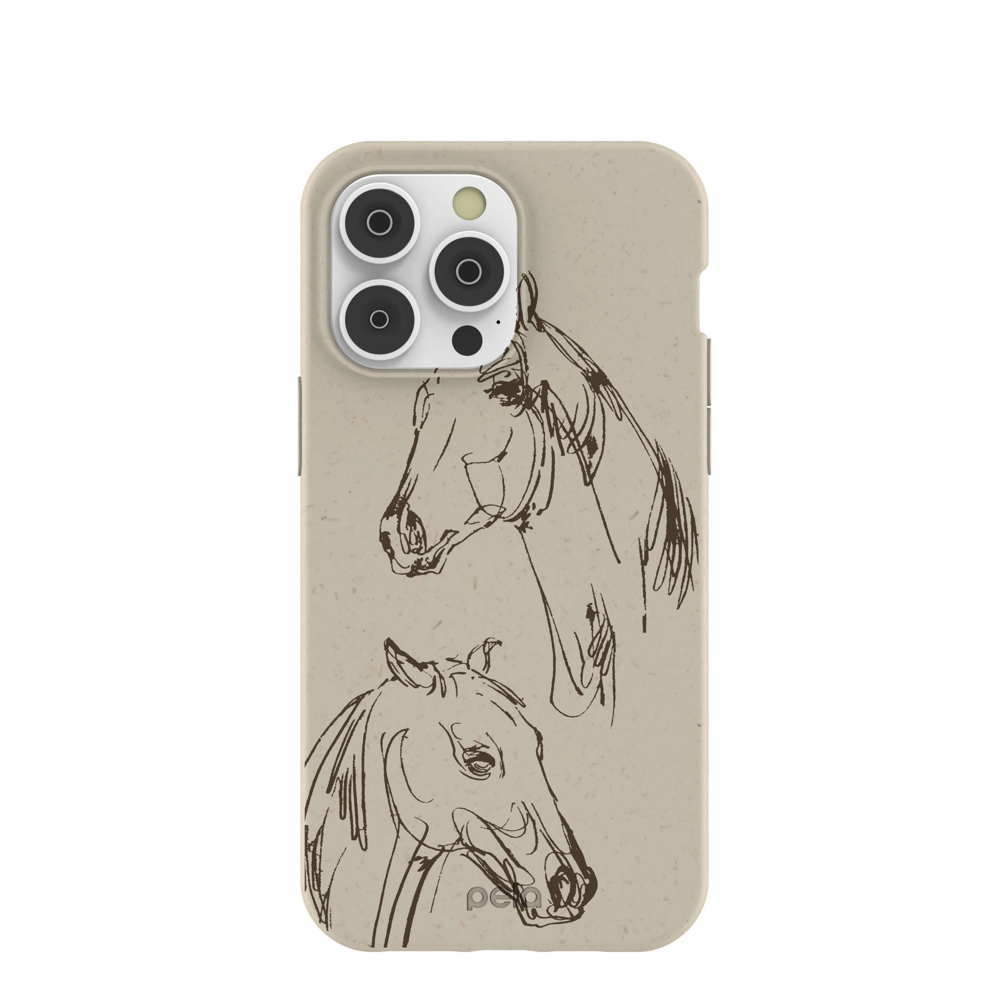 London Fog Equine iPhone 14 Pro Max Case Marble finish