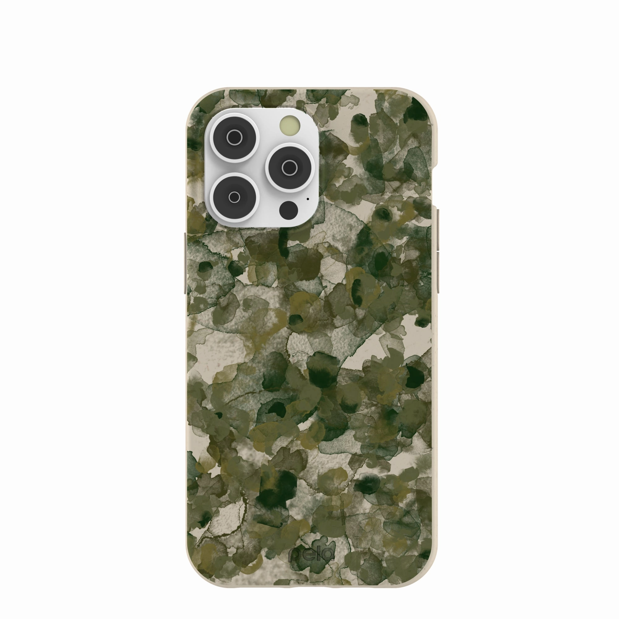 London Fog Foliage Camo iPhone 14 Pro Max Case Textured Grip