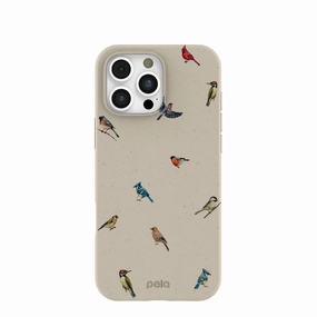 London Fog Frosted Flock iPhone 16 Pro Max Case Trendy Texture Finish Button Cover