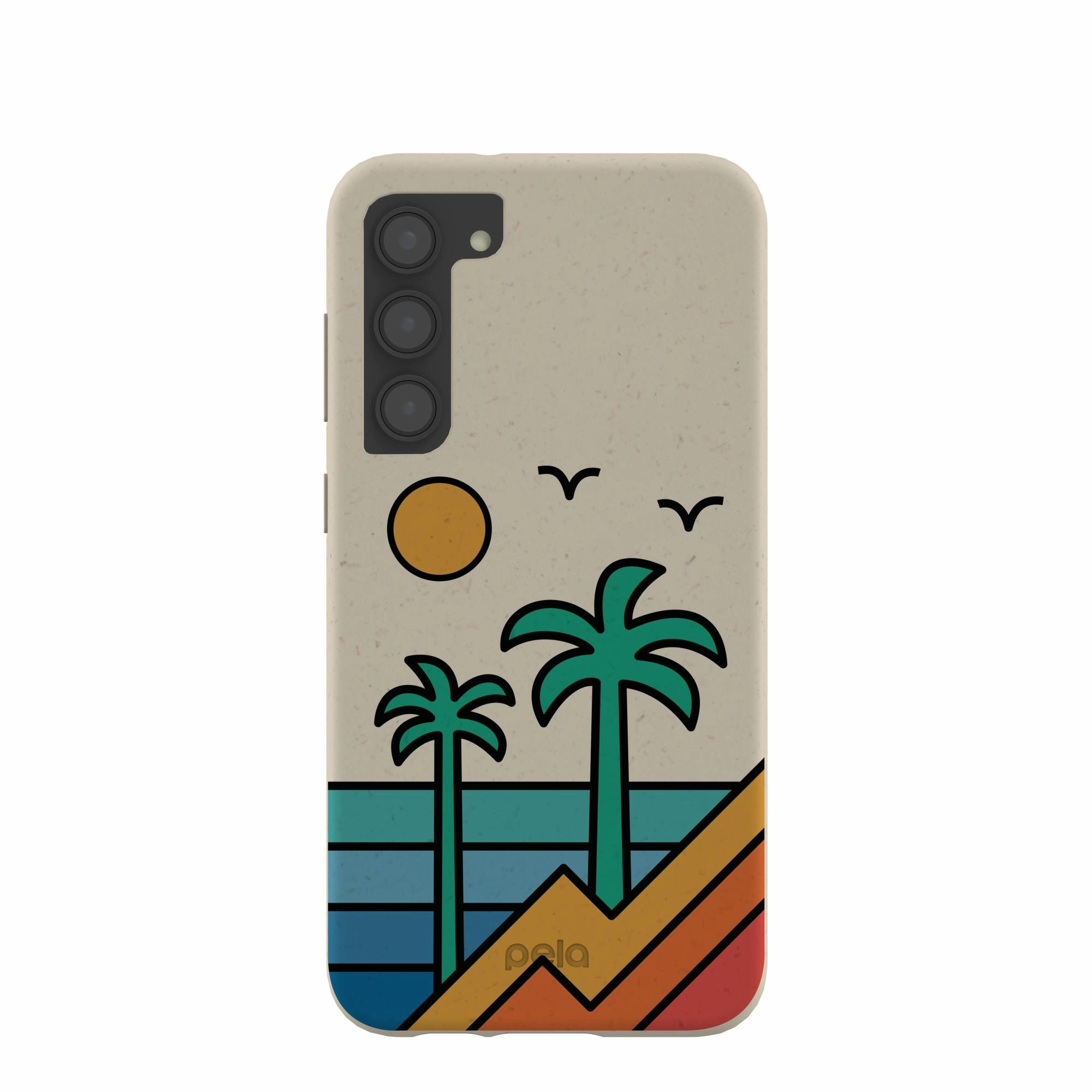 London Fog Greetings From Paradise Samsung Galaxy S23 (Plus) Case Durable Texture Layer