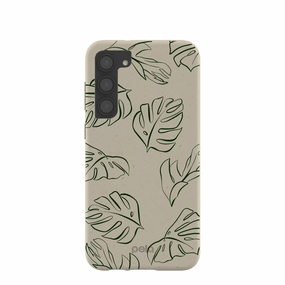 London Fog Leaf Lines Samsung Galaxy S23 (Plus) Case Custom Fit Everyday Function
