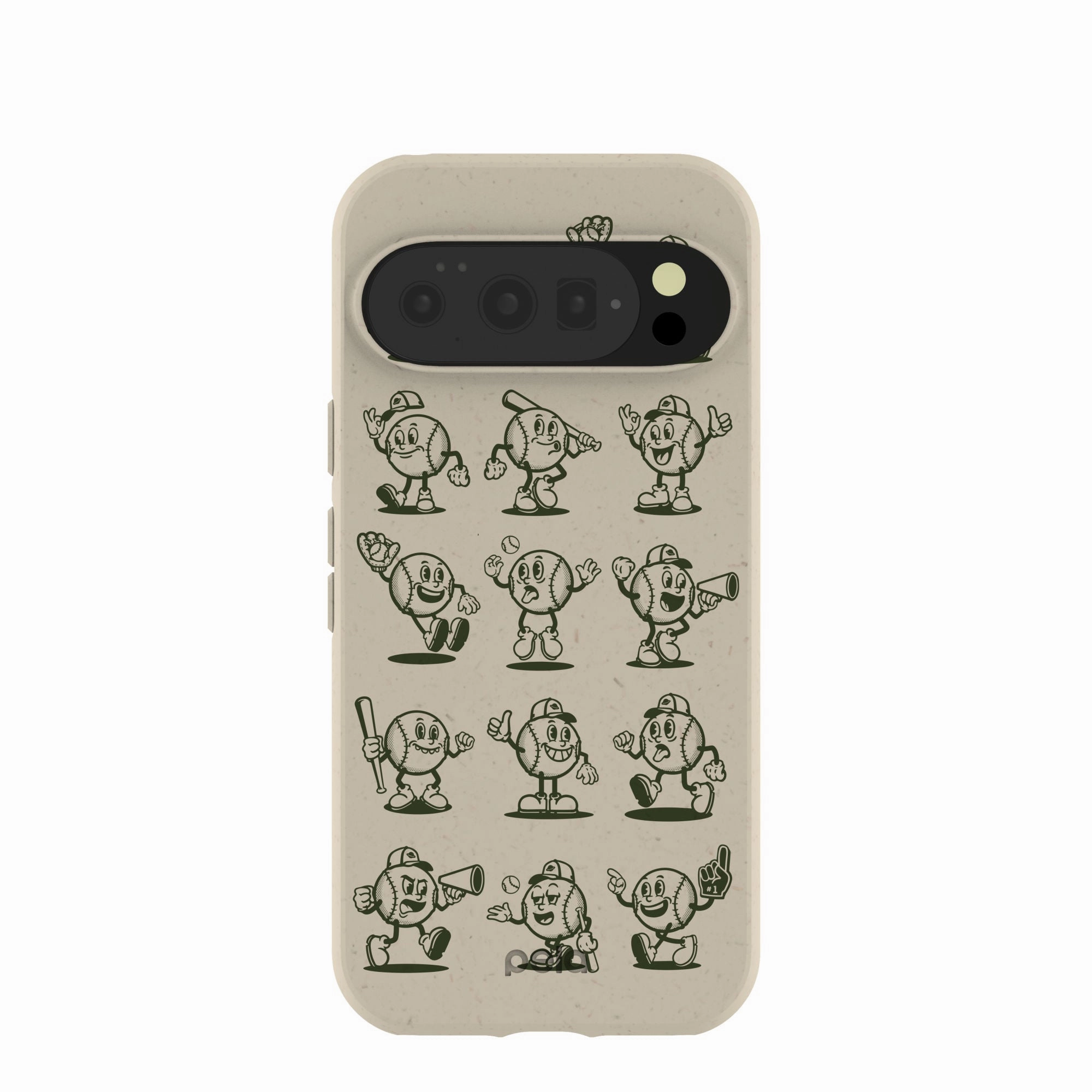 Anti scratch Refined Texture London Fog Lets Play Ball Google Pixel 10/10 Pro Case