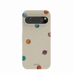 Ergonomic Texture London Fog Lil Planets Google Pixel 9/9 Pro Case