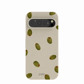 London Fog Olive Party Google Pixel 9/9 Pro Case Easy Grip Light Touch