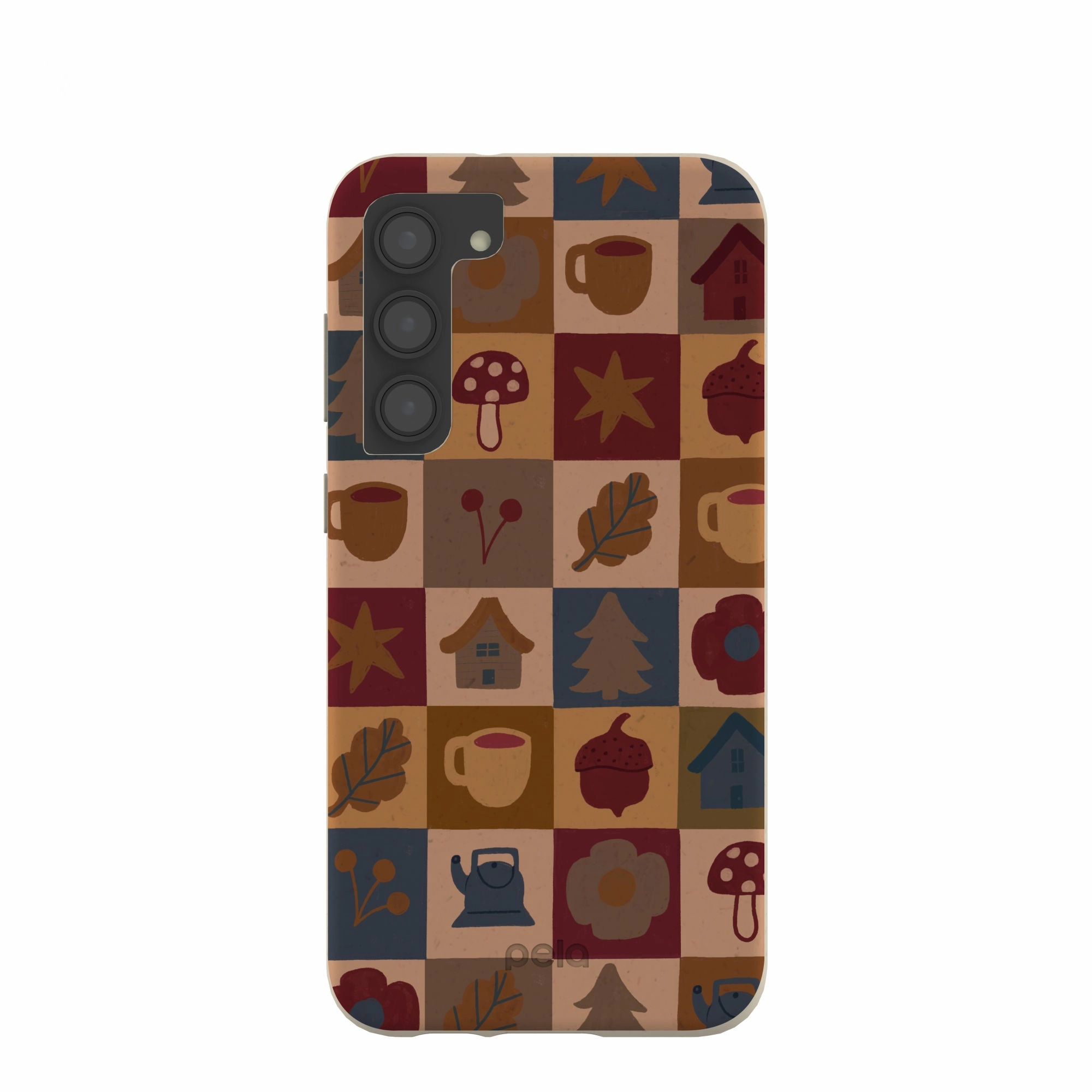 Enhanced Durability London Fog Rustic Grid Samsung Galaxy S23 (Plus) Case