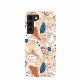 London Fog Sandy Shells Samsung Galaxy S22 Case Printed Artwork Rugged Surface Build