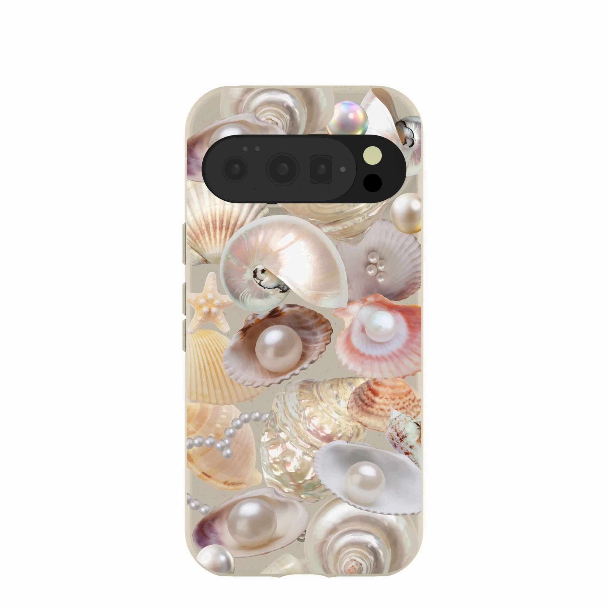 Stylish Aesthetic Practical Accessory London Fog Sea Gems Google Pixel 10/10 Pro Case
