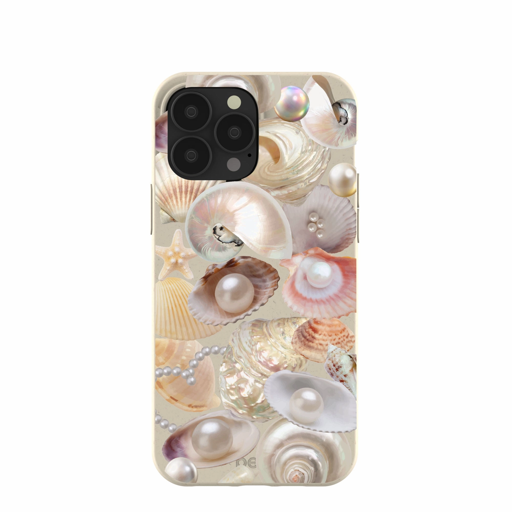London Fog Sea Gems iPhone 13 Pro Max Case Durable Texture Build Transparent Look