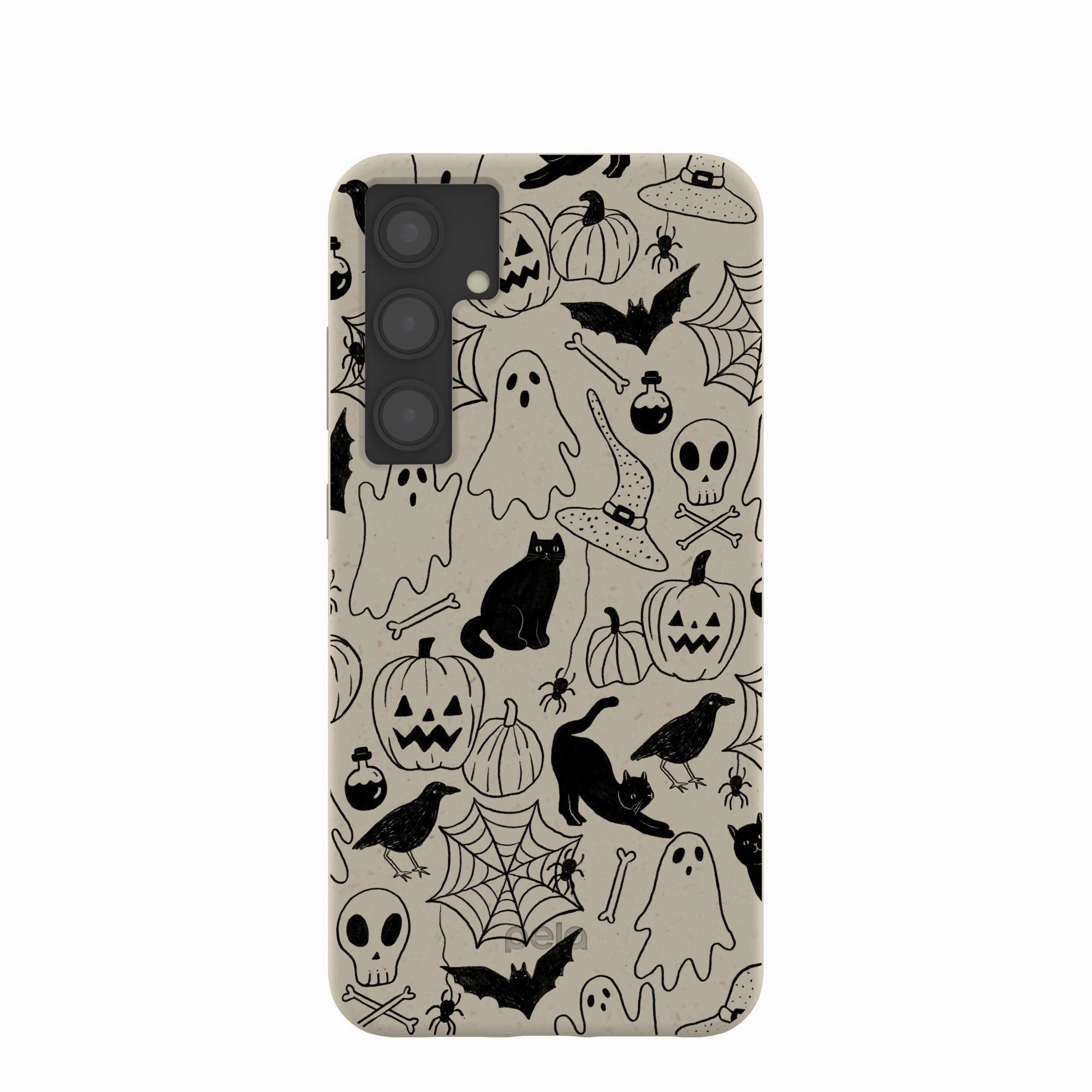 London Fog Sketchy Spirits Samsung Galaxy S24 (Plus) Case Outdoor Protection Comfort Feel