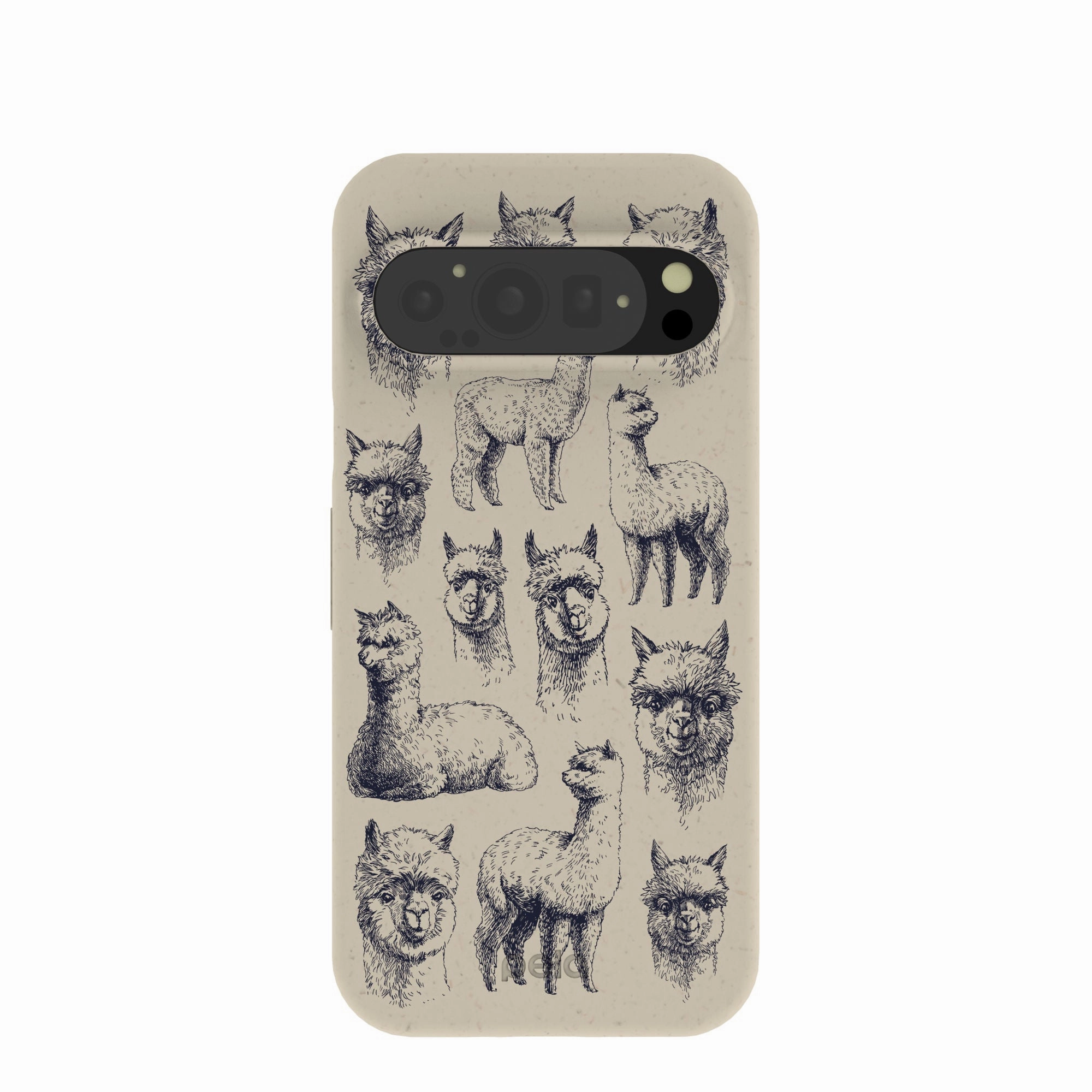 Protective Build London Fog Spitting Llama Google Pixel 9/9 Pro Case