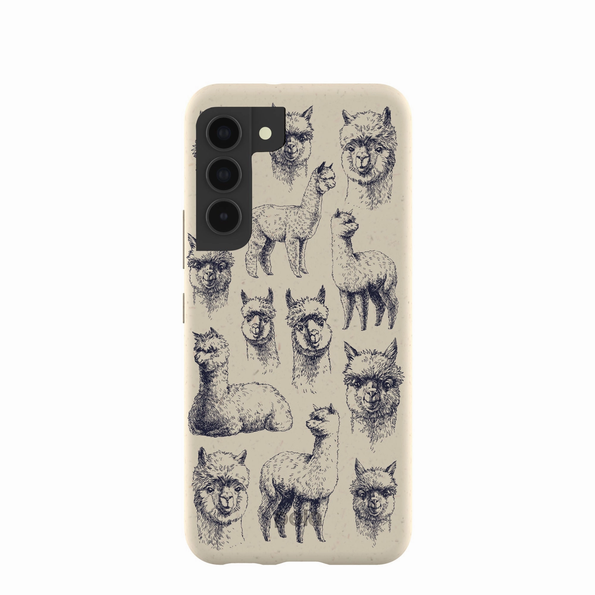 London Fog Spitting Llama Samsung Galaxy S22 Case Flexible Detail Design