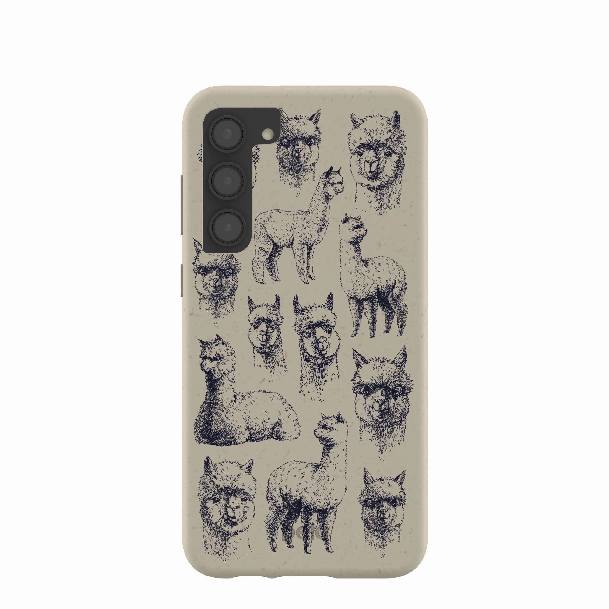 London Fog Spitting Llama Samsung Galaxy S23 (Plus) Case Protective Texture Finish