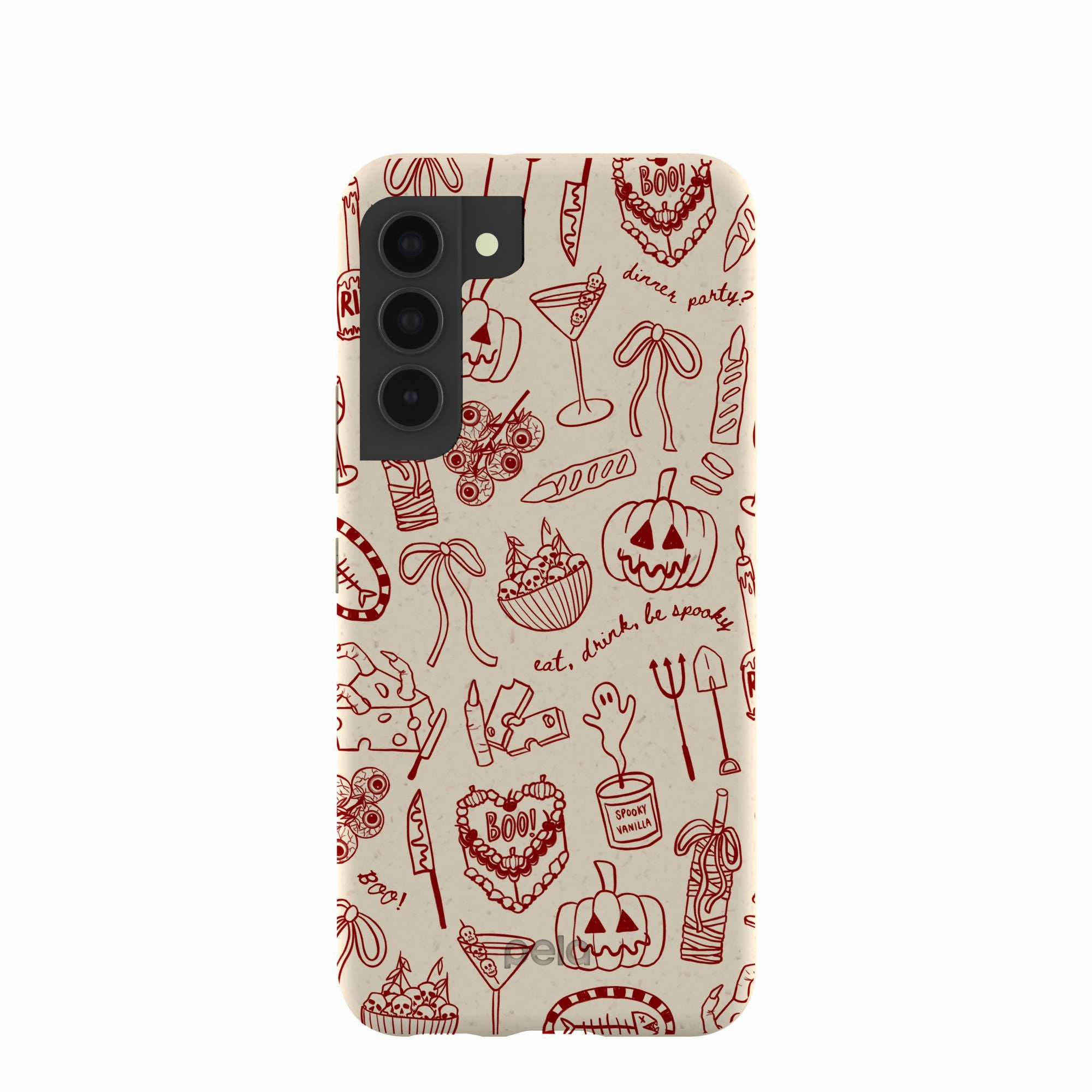 Fashion Accessory Travel Accessory London Fog Spooky Dinner Party Samsung Galaxy S22 Case