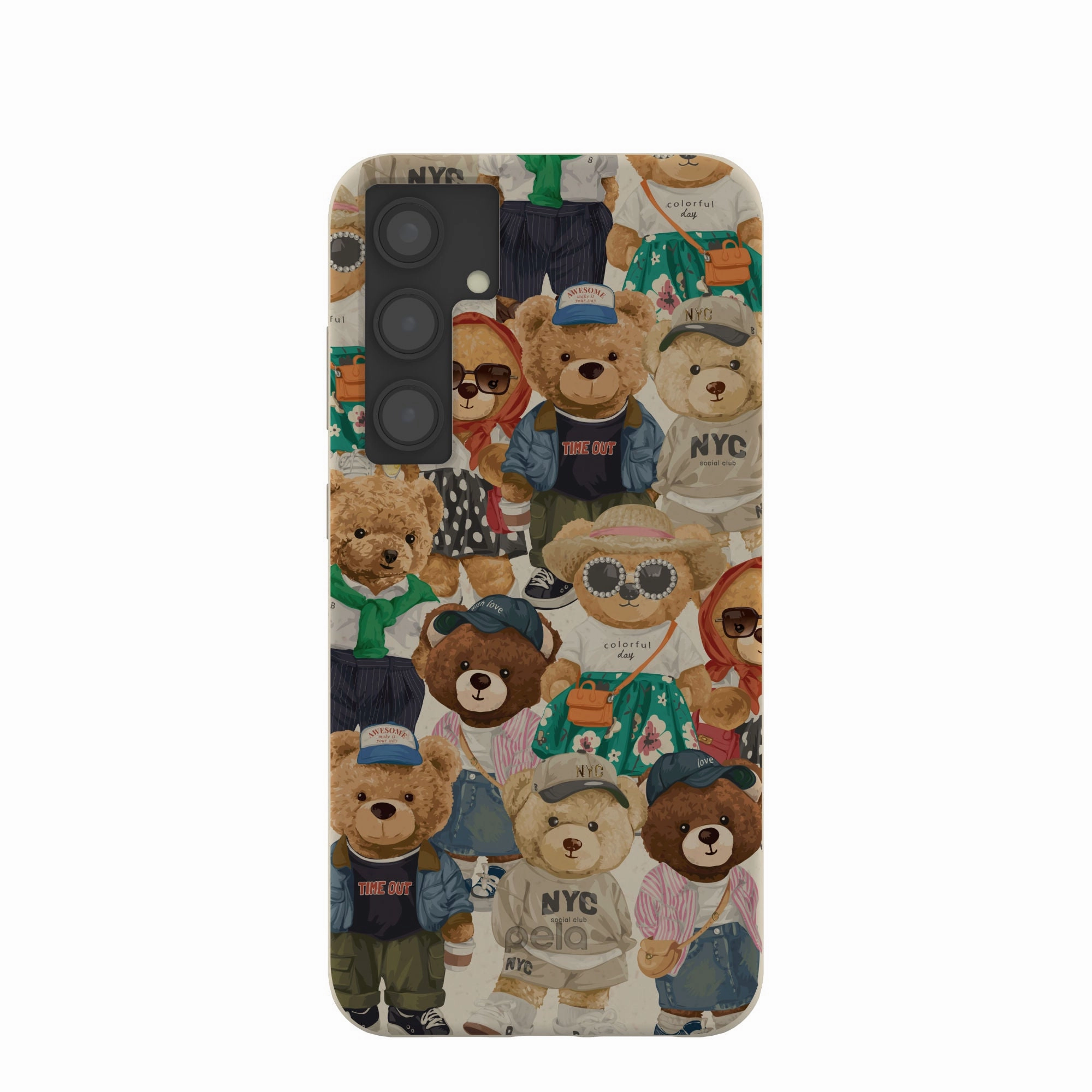 Hybrid Surface Layer Modern Finish London Fog Unbearably Cute Samsung Galaxy S24 (Plus) Case