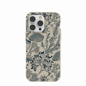 Durable Edge Layer Lightweight Protection London Fog Vintage Coral iPhone 14 Pro Max Case