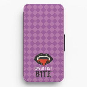 Love At First Bite - VD Flip / Wallet Phone Case Strong Frame Refined Craftsmanship