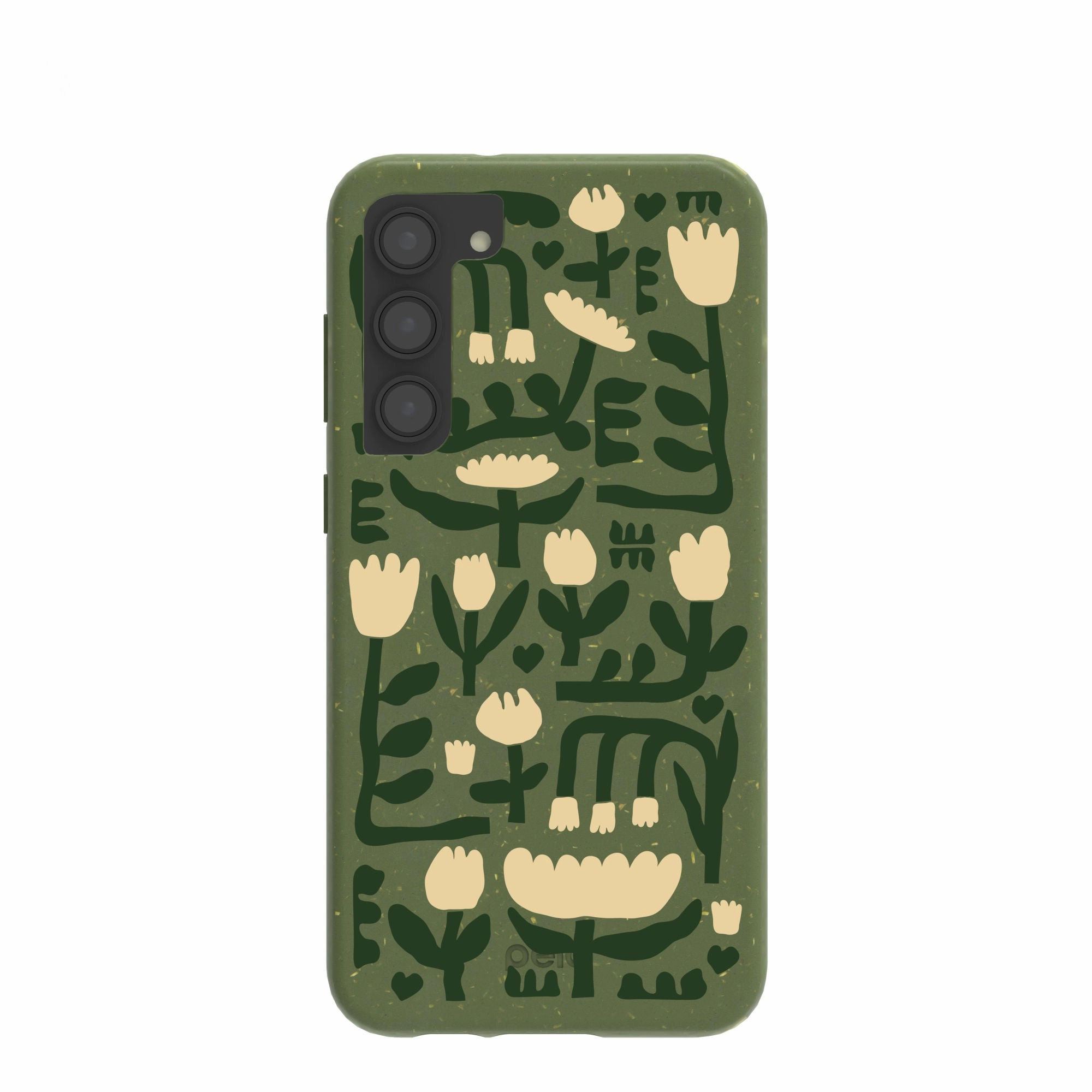 Forest Floor Abstract Tulips Samsung Galaxy S23 (Plus) Case Smooth Craftsmanship