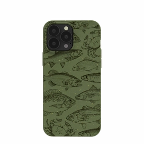 Professional Style Forest Floor Fishing Lodge iPhone 13 Pro Max Case