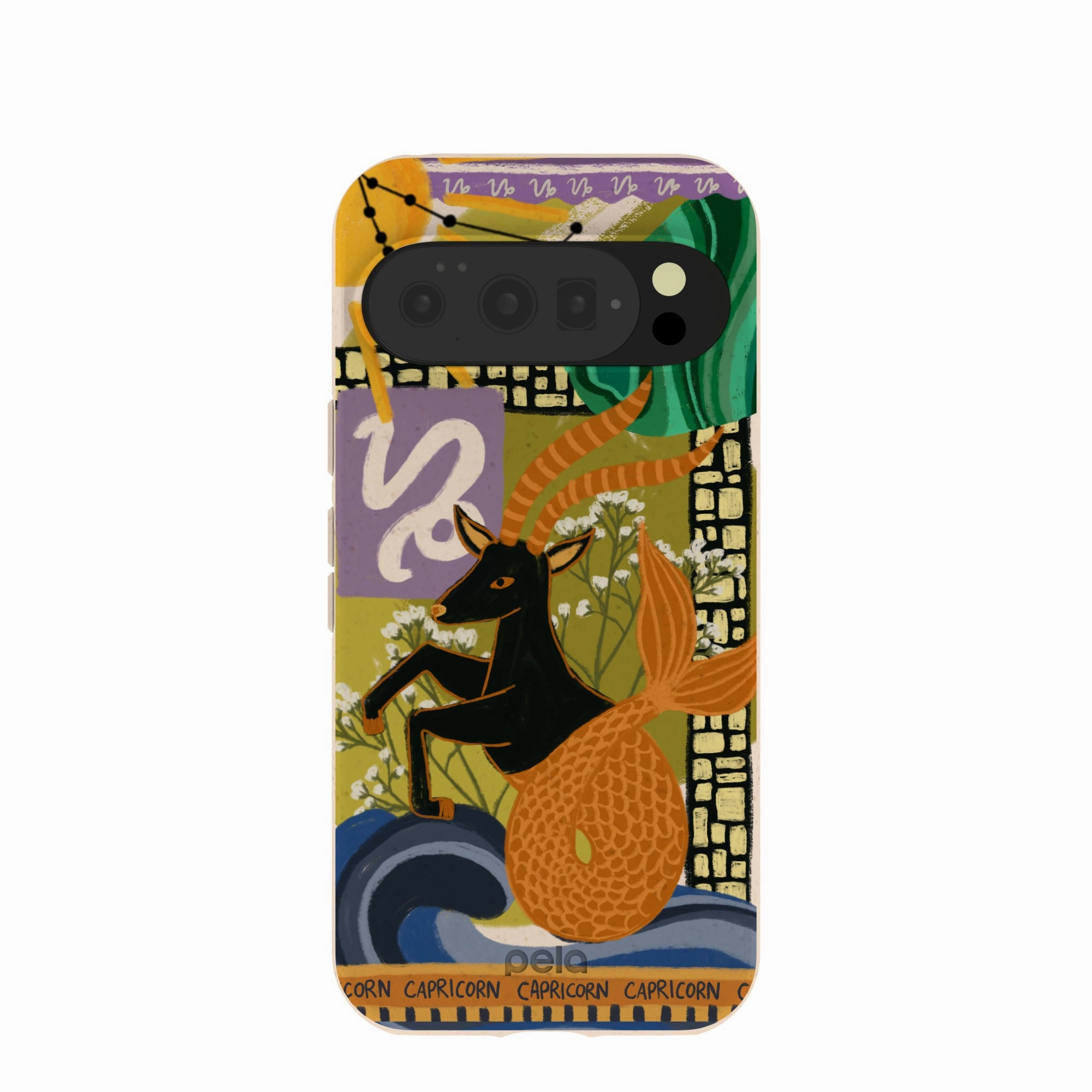 Gloss Touch Seashell Capricorn Sea Goat Google Pixel 10/10 Pro Case