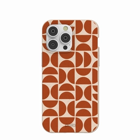 Seashell Paprika Play iPhone 14 Pro Max Case Smooth Look Premium Touch