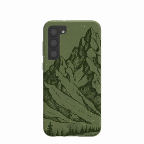 Forest Floor Quiet Climb Samsung Galaxy S23 (Plus) Case Rugged Design Style Clear Texture