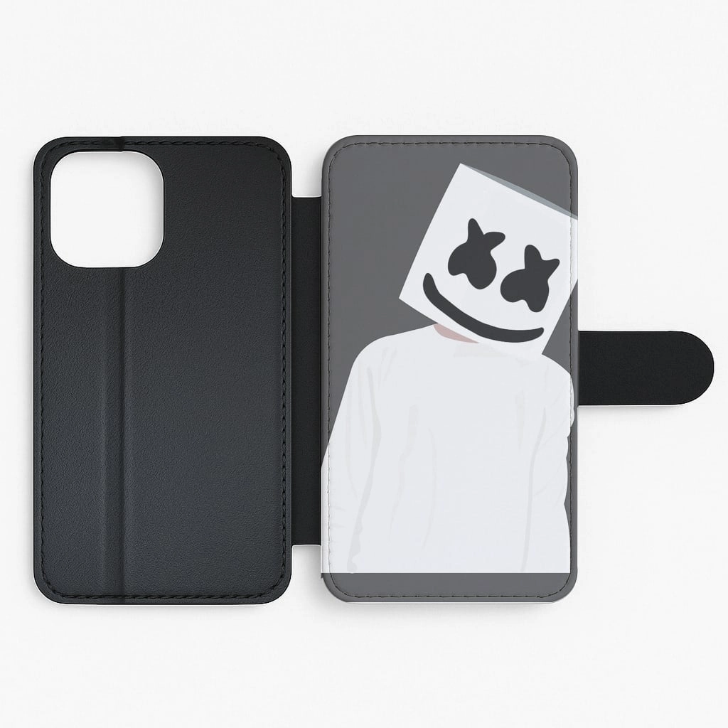 Hybrid Texture Layer Textured Comfort Marshmellow Cartoon Flip / Wallet Phone Case