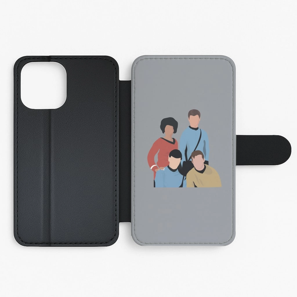 Characters Flip / Wallet Phone Case Magnetic Mount