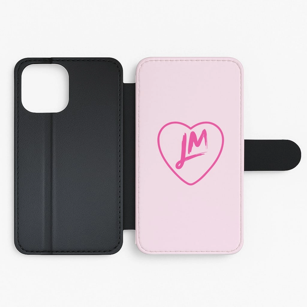 Little Mix Logo Pink Flip / Wallet Phone Case Outdoor Protection