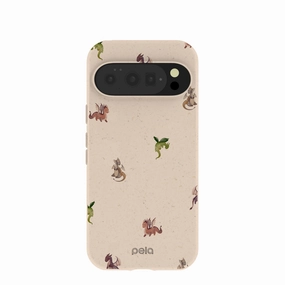 Soft Feel Seashell Lil Dragons Google Pixel 10/10 Pro Case