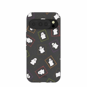 Protective Structure Black Ghost Stamps Google Pixel 10/10 Pro Case