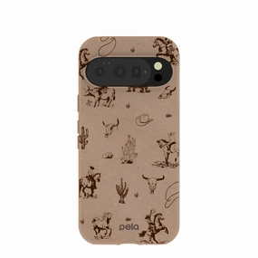 Protective Gear Chocolate Brown Wild Frontier Google Pixel 10/10 Pro Case