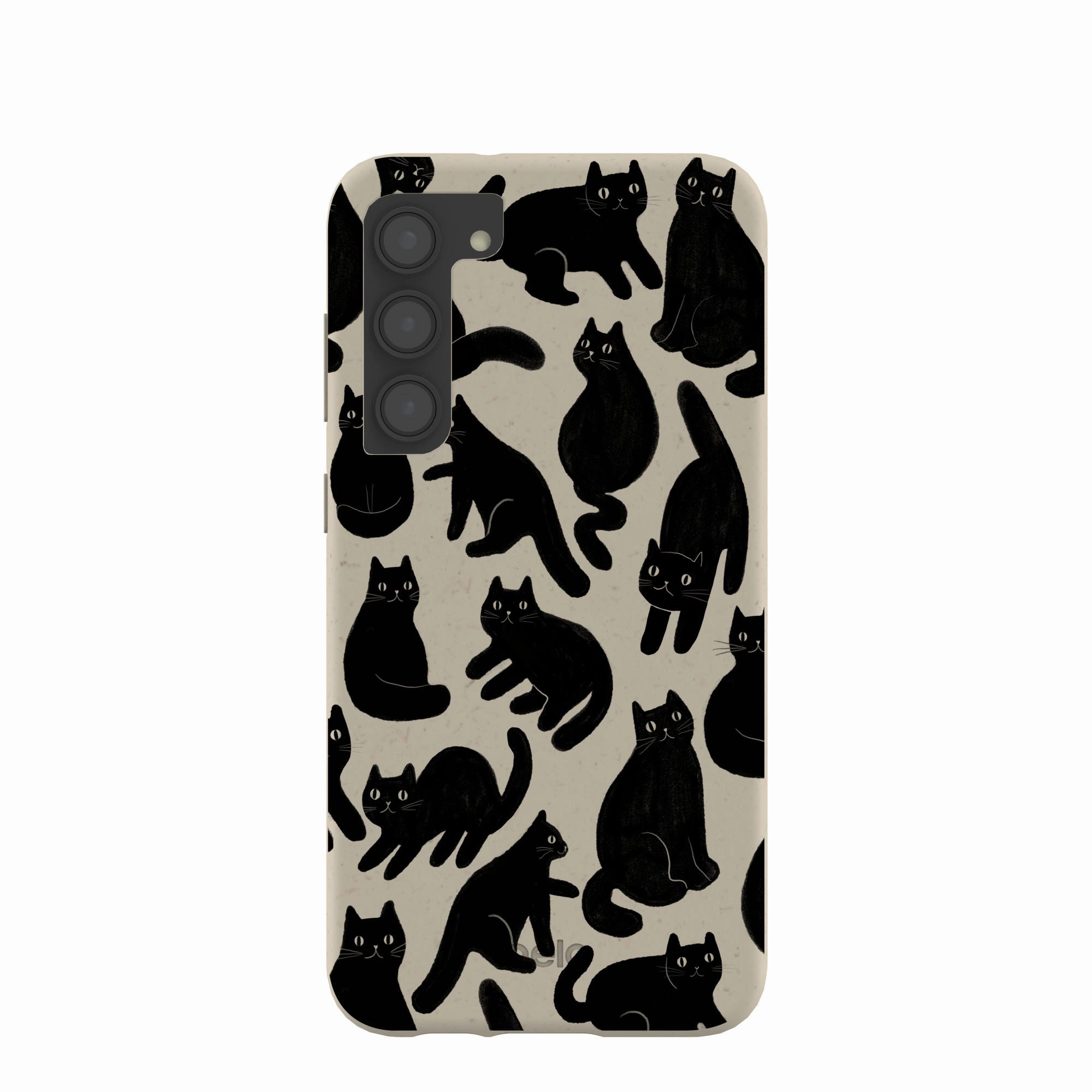 Rugged Design London Fog Night Meowers Samsung Galaxy S23 (Plus) Case