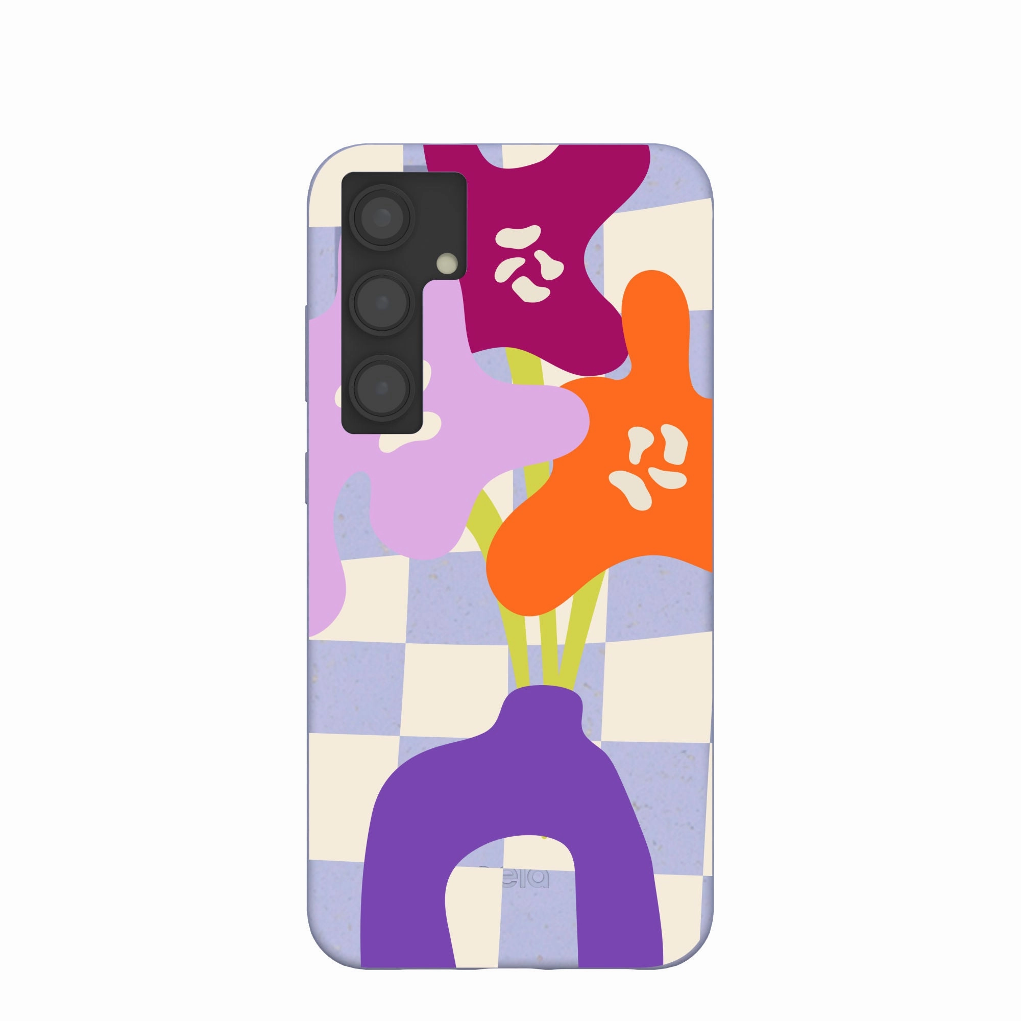 Lavender Bright Blooms Samsung Galaxy S24 (Plus) Case Enhanced Durability