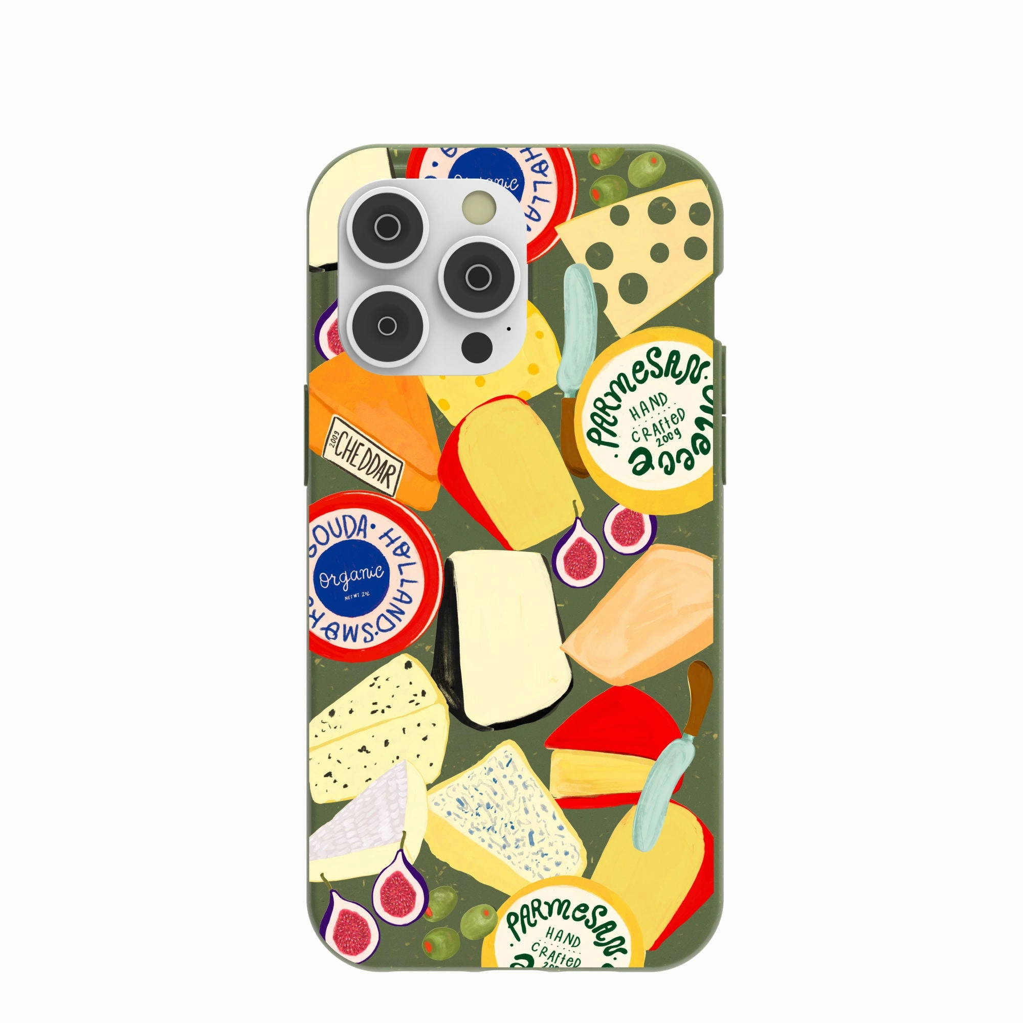 Durable structure Everyday Style Forest Floor Cheese Spread iPhone 14 Pro Max Case