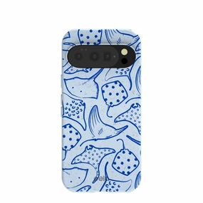 Elegant Pattern Powder Blue Stingray Fever Google Pixel 10/10 Pro Case