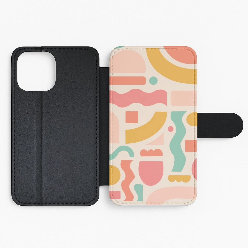 Refined Protection Soft Shield Abstract Patterns 21 Flip / Wallet Phone Case