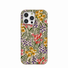 Everyday Comfort Seashell Flower Field iPhone 15 Pro Max Case