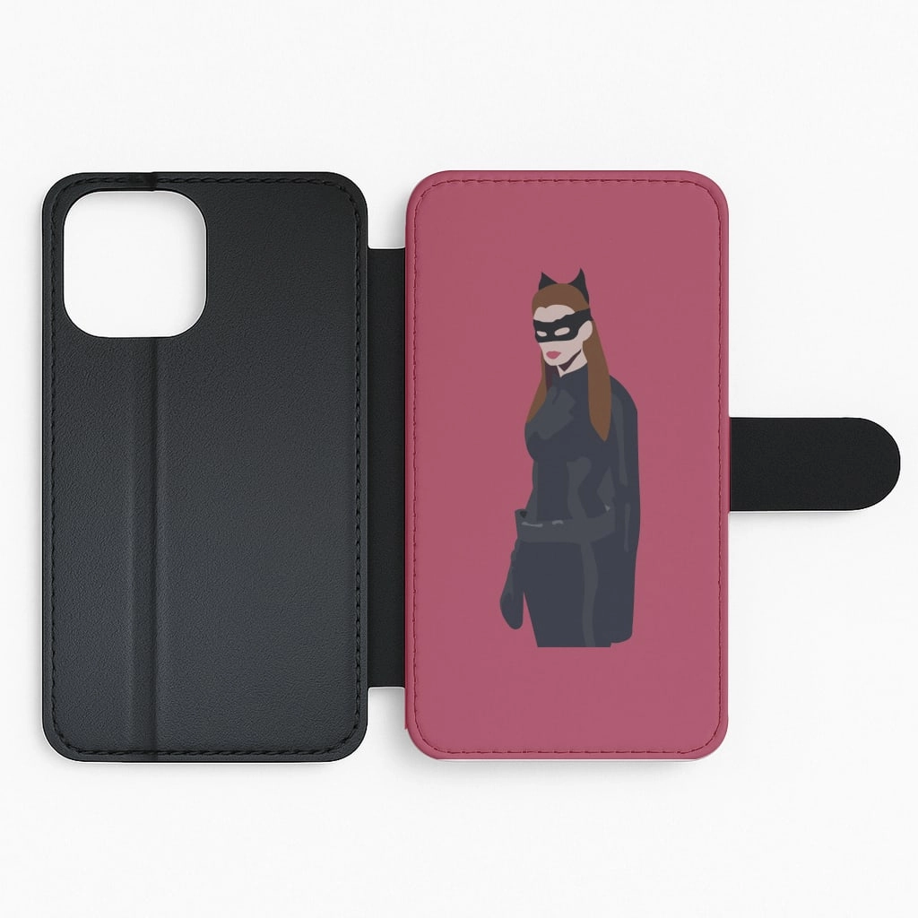 Matte Edge Clear Protection Catwoman - Batman Wallet Phone Case