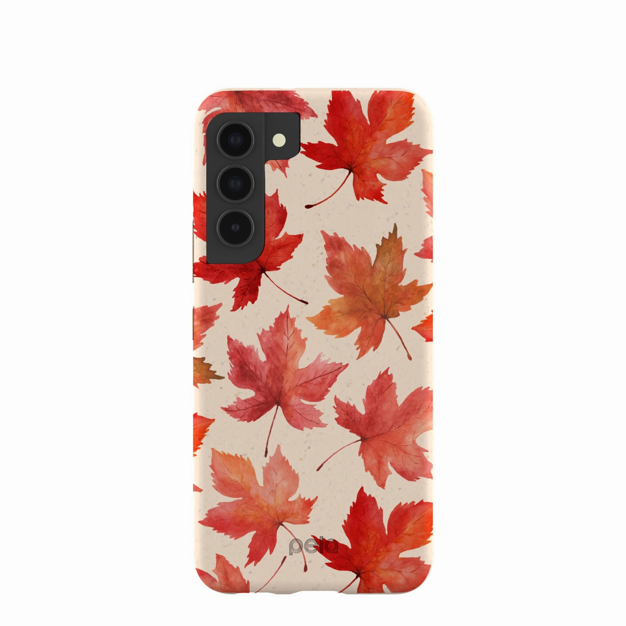 Seashell Maple Leaf Samsung Galaxy S22 Case Refined Finish