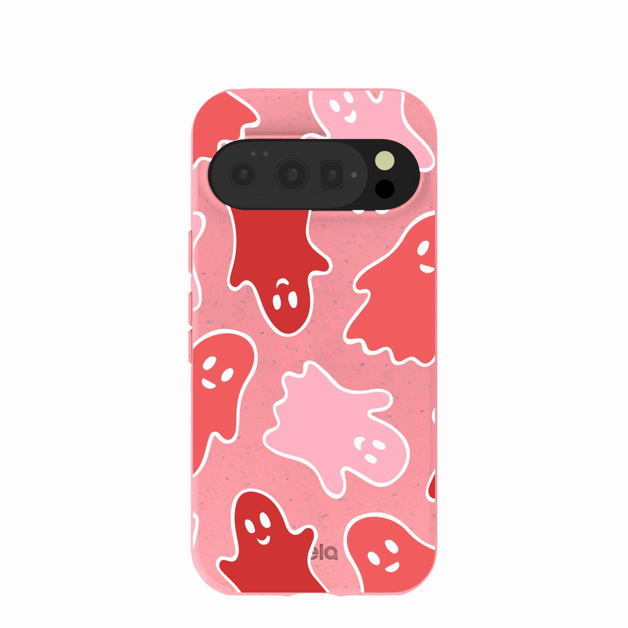 Bubblegum Pink Phantom Pals Google Pixel 10/10 Pro Case Rugged Finish