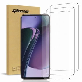 Creative Accent Handy Use Moto G Stylus 5G (2023) (3 Per Pack) 2.5D Glass Screen Protector