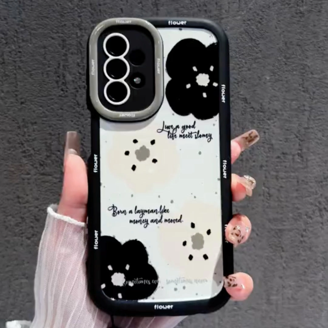 Noir Florals Durable Accessory