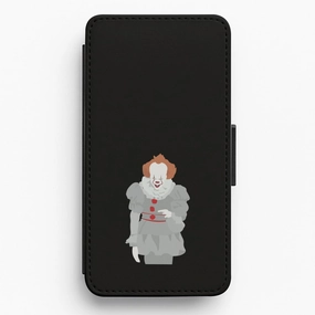 Classic Grip Elegant Surface Pennywise - Clown Flip / Wallet Phone Case