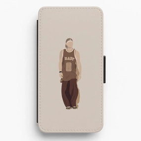 Matte Shield Layer Jersey Flip / Wallet Phone Case